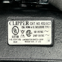Linemaster Clipper Series Single-Stage Electrical Foot Switches image 3
